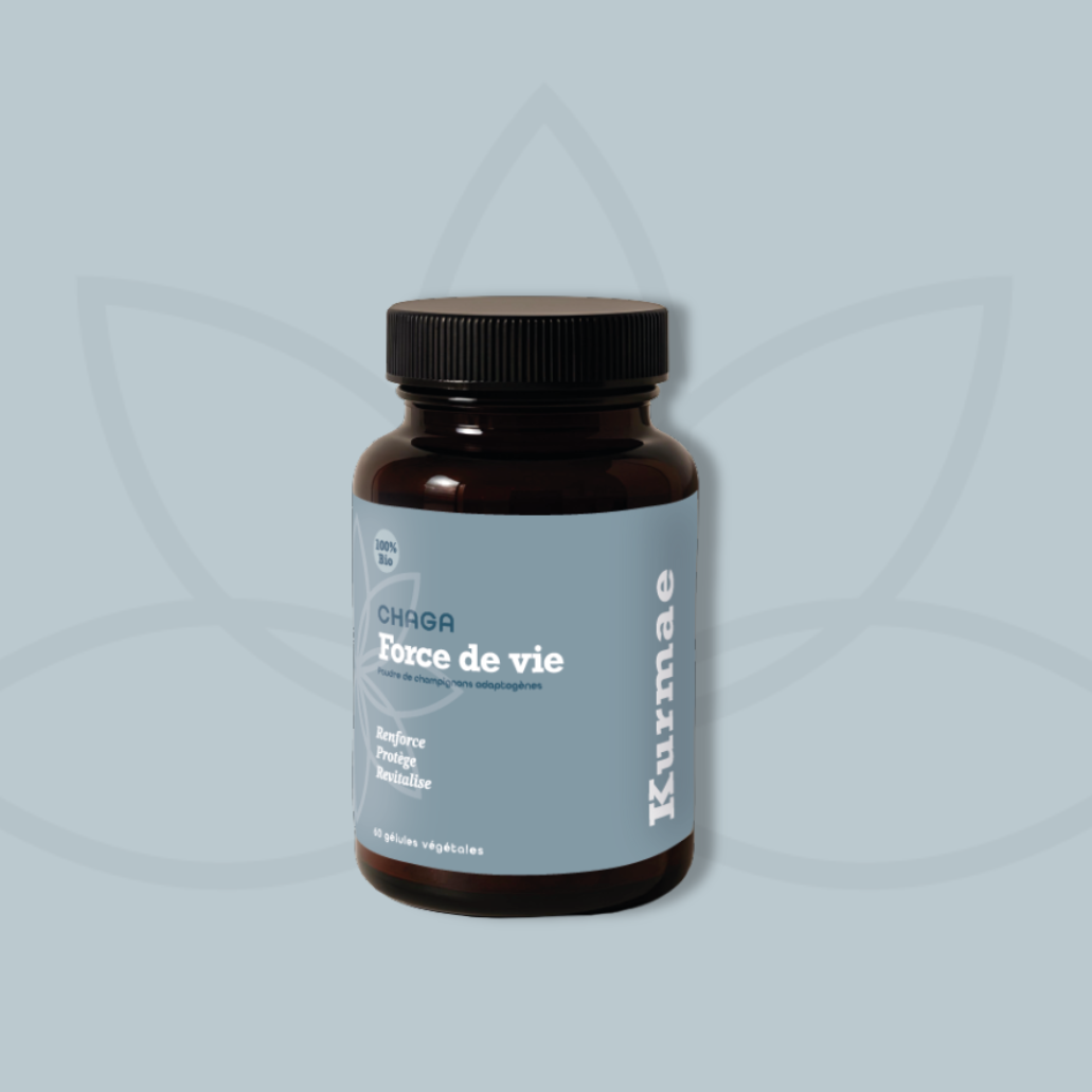 Chaga - Force de Vie - Gélules Premium Organic 30%