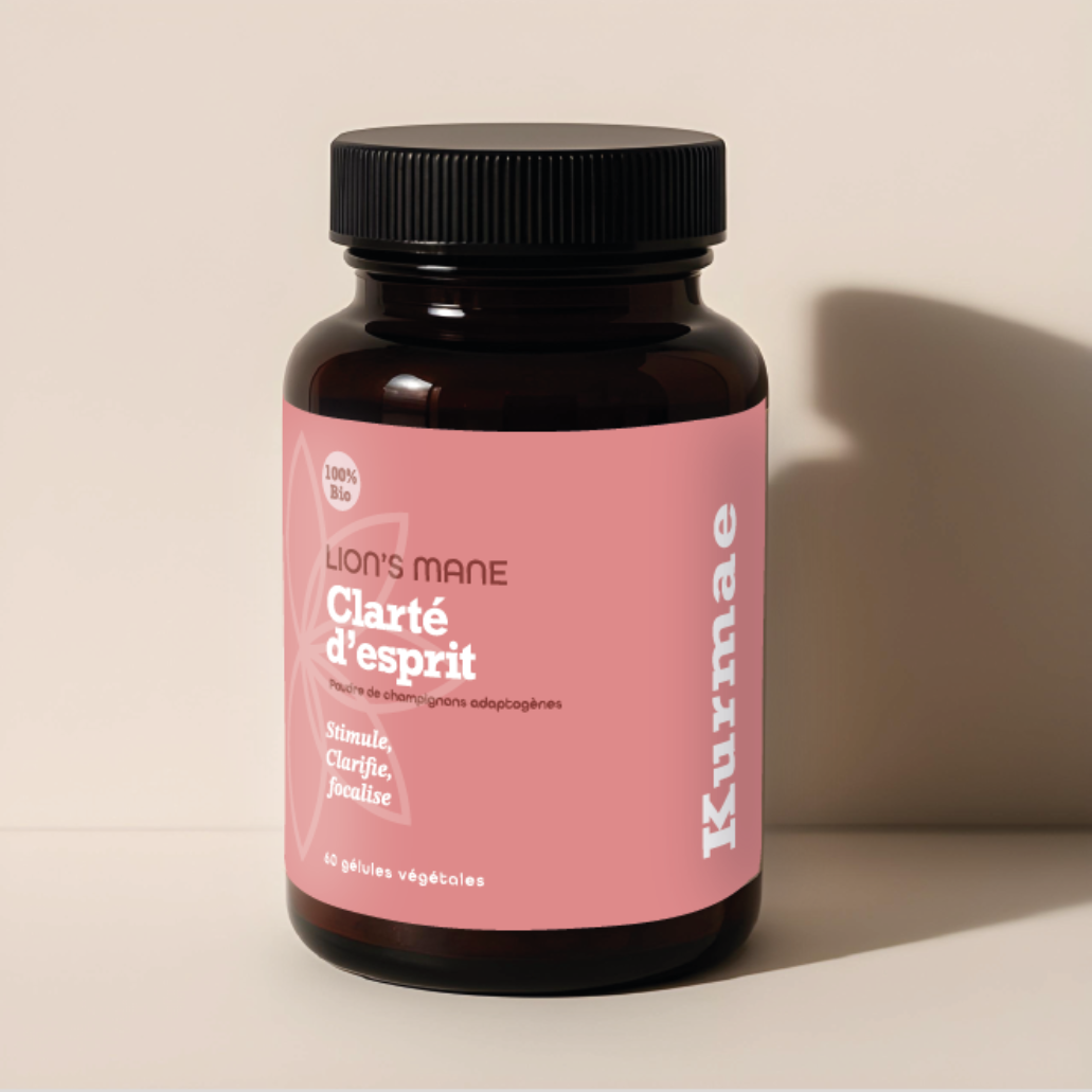 Lion's Mane - Clarté d'Esprit - Gélules Premium Organic 30%