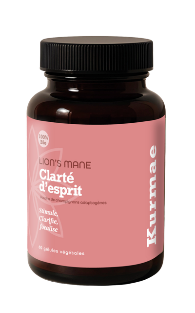 Lion's Mane - Clarté d'Esprit - Gélules Premium Organic 30%