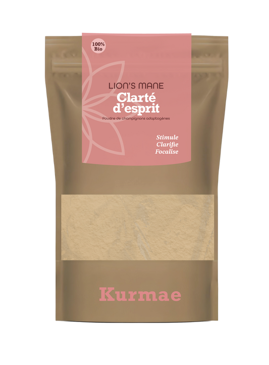 Lion's Mane -Clarté d'Ésprit - Extrait de poudre bio 30%